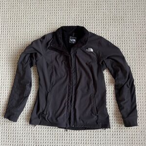 The North Face Black  Jacket w/fleece lining-size large